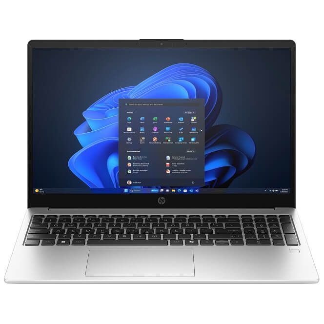 HP 250R G10 (Turbo Silver) , Intel® Core™ 7 150U Processor (12M Cache, up to 5.4GHz) , 15.6" FHD, SVA, eDP, IPS, antiglare, narrow bezel, 250 nits, 45% NTSC (1920 x 1080) , 8GB DDR4-3200 (1x8GB) - 2 SLOT / MAX 16GB , 512GB PCIe NVMe Value , No Optical drive , Intel® Graphics , Windows® 11 Pro x64 , Realtek 8852BE-VT Wi-Fi 6 +Bluetooth 5.4 , No HSPA Module (It cant be added either) , (1) HDMI 1.4b, (1) USB Type-C (10Gbps), (2) USB-A 3.2 Gen1 (5Gbps), (1) Headphone / Mic-in combo jack , 1 YR carry in  , In Stock