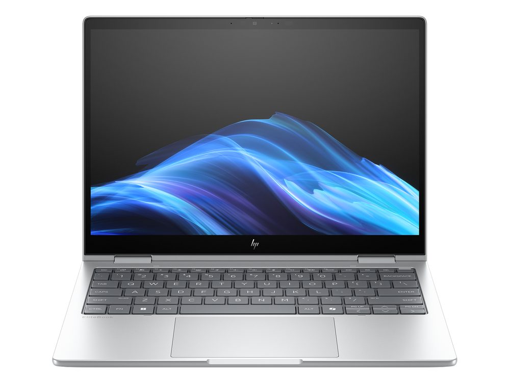 HP EliteBook 8 Flip G1i 13 , Intel® Core™ Ultra 7 255U Processor (12M Cache, up to 5.2 GHz) , 13.3" WUXGA LCD, touchscreen, UWVA, antiglare, Gorilla Glass 7, WLED, and Low Blue Light, 400 nits, Low Power, 100% sRGB with 5MP+IR Camera for WWAN (1920 x 1200) , 32GB LPDDR5X-7500 MT/s (Memory soldered down) , 1TB PCIe-4x4 NVMe TLC , No Optical Drive , Intel® Graphics , Windows® 11 Pro x64 , Intel BE201 Wi-Fi 7 +Bluetooth 5.4 , No HSPA Module , (2) Thunderbolt 4, (1) USB Type-C (10Gbps), (1) Super Speed USB Type-A 5Gbps (Power charging), (1) HDMI 2.1, (1) Headphone/mic combo jack , 3Yr Premium Onsite with Travel + HP 1y Wolf Pro Security Edition Service , In Stock