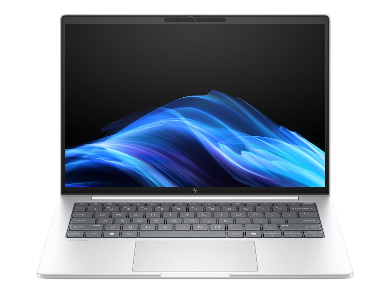 HP EliteBook 8 G1i 14 , Intel® Core™ Ultra 7 255U Processor (12M Cache, up to 5.2 GHz) , 14" WUXGA LCD Touchscreen, UWVA, antiglare, WLED, 300 nits, Low Power, 62.5% Srgb with 5MP+IR Camera & WWAN (1920 x 1200) , 32GB DDR5-5600 (1x32B) - 2 SLOT / MAX 64GB , 1TB PCIe-4x4 NVMe TLC , No Optical Drive , Intel® Graphics , Windows® 11 Pro x64 , Intel BE201 Wi-Fi 7 +Bluetooth 5.4 , HP R15 5G Solution , (2) Thunderbolt 4, (1) USB Type-C 20Gbps, (1) USB Type-A 5Gbps (Power charging), (1) HDMI 2.1, (1) Headphone/mic combo jack , 3Yr NBD Onsite with Travel , On Order