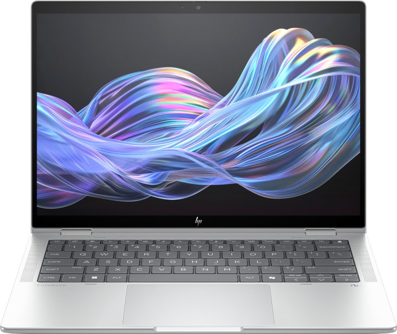 HP EliteBook X Flip G1i 14AI (Glacier silver) , Intel® Core™ Ultra 7 258V Processor (12M Cache, up to 4.80 GHz) , 14" WUXGA LCD, UWVA, Touchscreen, BrightView , WLED, 400 nits, Low power, sRGB 100% with 5MP+IR Camera for WWAN (1920 x 1200) , 32GB LPDDR5x-8533 MT/s (onboard - Not Upgradable) , 1TB PCIe Gen4x4 NVMe , No Optical Drive , Intel® Arc™ 140V GPU , Windows® 11 Pro x64 , Intel® Wi-Fi 7 BE201 (2x2) and Bluetooth® 5.4 , No HSPA Module , (2) Thunderbolt 4, (1) USB Type-C 10Gbps (Power delivery, Displayport), (1) Super Speed USB Type-A 5Gbps (Power charging), (1) HDMI 2.1, (1) Headphone/mic combo jack , 3Yr Onsite with Travel + HP 1y Wolf Pro Security Edition Service , In Stock