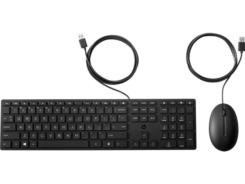 HP Wired 320MK Keyboard and Mouse Combo