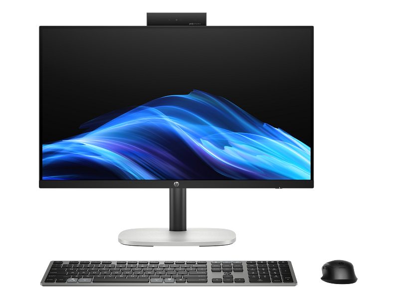 HP ProOne 440 G9 - 23.8" IPS widescreen WLED backlit anti-glare LCD (1920 x 1080) , Intel® Core™ Ultra 5 225T Processor (20M Cache, up to 4.9GHz) , 24GB DDR5-5600 (1x24GB) - 2 SLOTS / MAX 64 GB , 512GB M.2 2280 PCIe NVMe , No Optical Drive , Intel® Graphics , Windows® 11 Pro x64 , Intel® I219-LM Gigabit Network Connection + Intel® Wi-Fi 6E AX211 (2x2) and Bluetooth® 5.3 wireless card , Side: (1) USB Type-C, (1) USB 3.2 Gen 2, (1) Universal Audio jack - Rear: (2) USB 3.2 Gen 1, (2) USB 3.2 Gen 2, (1) HDMI, (1) Displayport 1.2, (1) RJ-45 , (1) M.2 PCIe 2230 (For WLAN), (2) M.2 PCIe 2280 (For storage) , HP 125 USB Keyboard + HP 125 USB Mouse + Adjustable Height Stand + Integrated 5MP Webcam , 3Yr Onsite