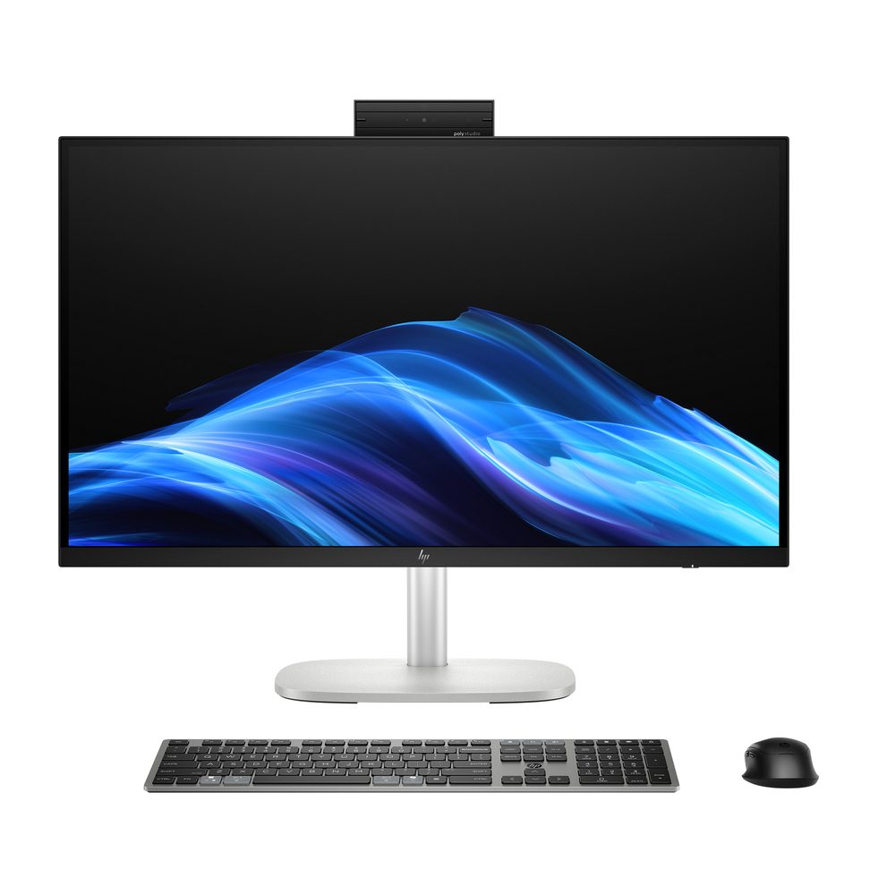 HP ProStudio 4 G1i 24 - 23.8" IPS, widescreen WLED, backlit, antiglare LCD, 250 nits (1920 x 1080) , Intel® Core™ Ultra 7 265T Processor (30M Cache, up to 5.3GHz) , 16GB DDR5-5600 (1x16GB) - 2 SLOTS / MAX 64 GB , 512GB M.2 2280 PCIe NVMe , No Optical Drive , Intel® Graphics , Windows® 11 Pro x64 , Intel® I219-LM Gigabit Network Connection + Intel® Wi-Fi 6E AX211 (2x2) and Bluetooth® 5.3 wireless card , Side: (1) USB Type-C (20Gbps), (1) USB Type-A (10Gbps), (1) Universal Audio jack - Rear: (2) USB Type-A (10Gbps), (1) USB Type-A (5Gbps), (1) HDMI 2.1, (1) Hdmi 1.4b (In), (1) RJ-45 , (1) M.2 PCIe 2230 (For WLAN), (2) M.2 PCIe 2280 (For storage) , HP 125 v2 USB Keyboard + HP 125 USB Mouse + Adjustable Height Stand + Integrated 5MP Webcam , 3Yr Onsite