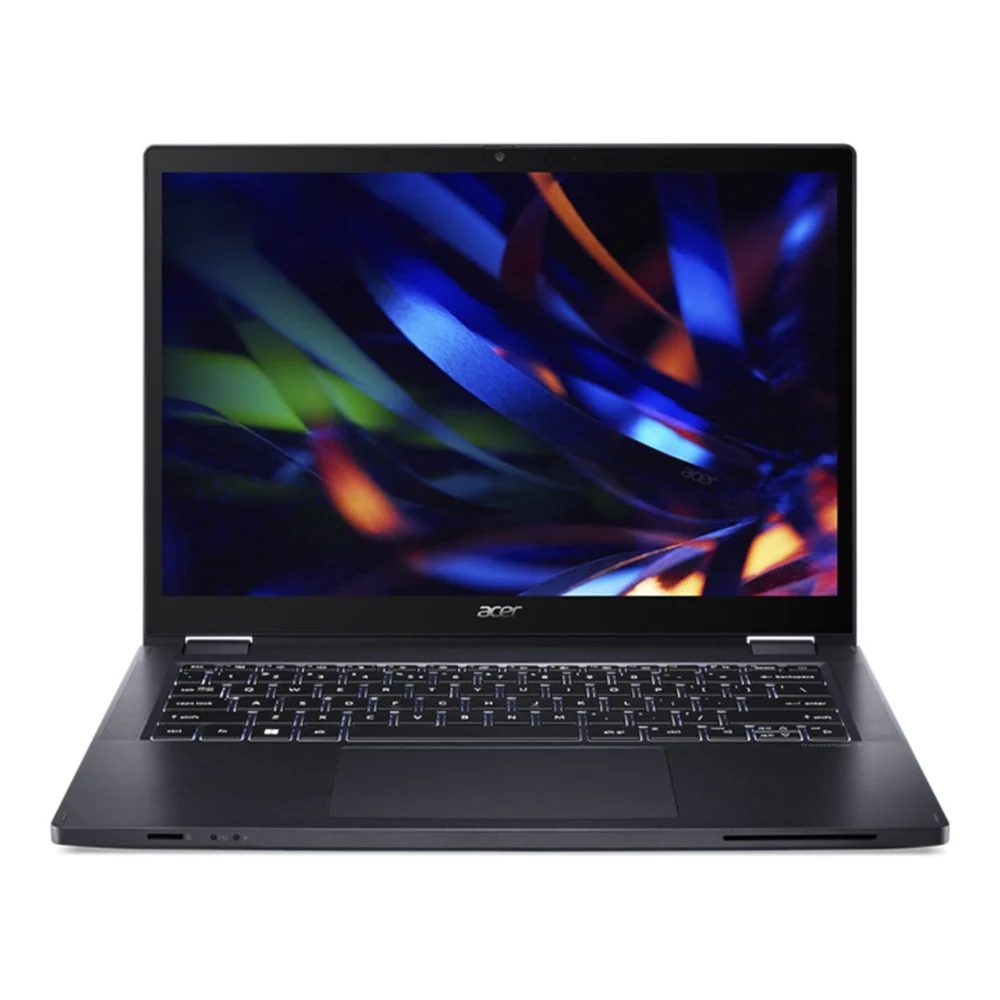 Acer TMP414RN-54-TCO-76GK Intel Core Ultra 7 Processor 155U 14" WUXGA IPS Touch/Pen Supportive UMA No External Video Memory  16GB DDR5 Memory - 512GB PCIe NVMe SSD - Micro SD Card Reader LTE WIFI6E+BT  2x2 AX+BT 6E  FP_MOC_Power_B FHD IR Camera 53Wh Li-ion Battery 65W TypeC Adapter (PCR50%_TCO9.0_Logo) Stylus Pen PRIMETEK Sim Card Ejector with Packing N 3 Years On Site Windows 11 Pro 4711474347879