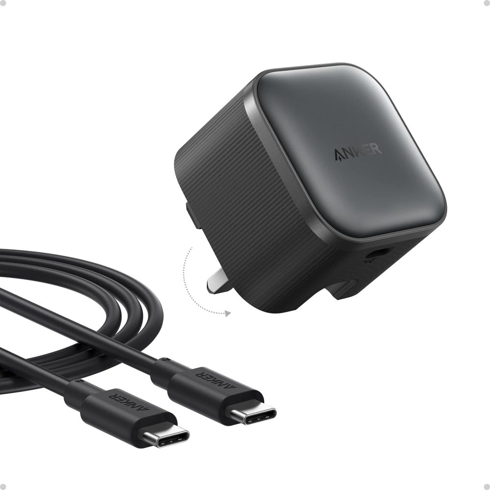 Anker 1 Port 45W PD Nano Wall Charger Black Warranty 18 Month