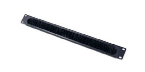 APC 1U Cable Pass-Thru w/ Brush Strip Black