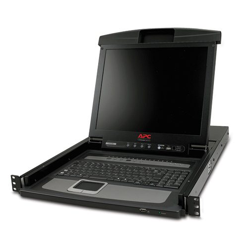 APC 17 Rack LCD Console 16 Port KVM