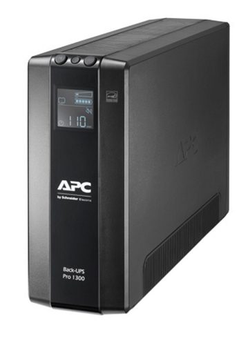 APC Backup UPS 1300VA/ 1.3KVA 780W UPS Tower Rack Mount included: No Rack type: N/A Network Card:No Battery:Yes Battery type: VRLA Warranty: 2 Years Repair or Replace Notes: Line Interactive
