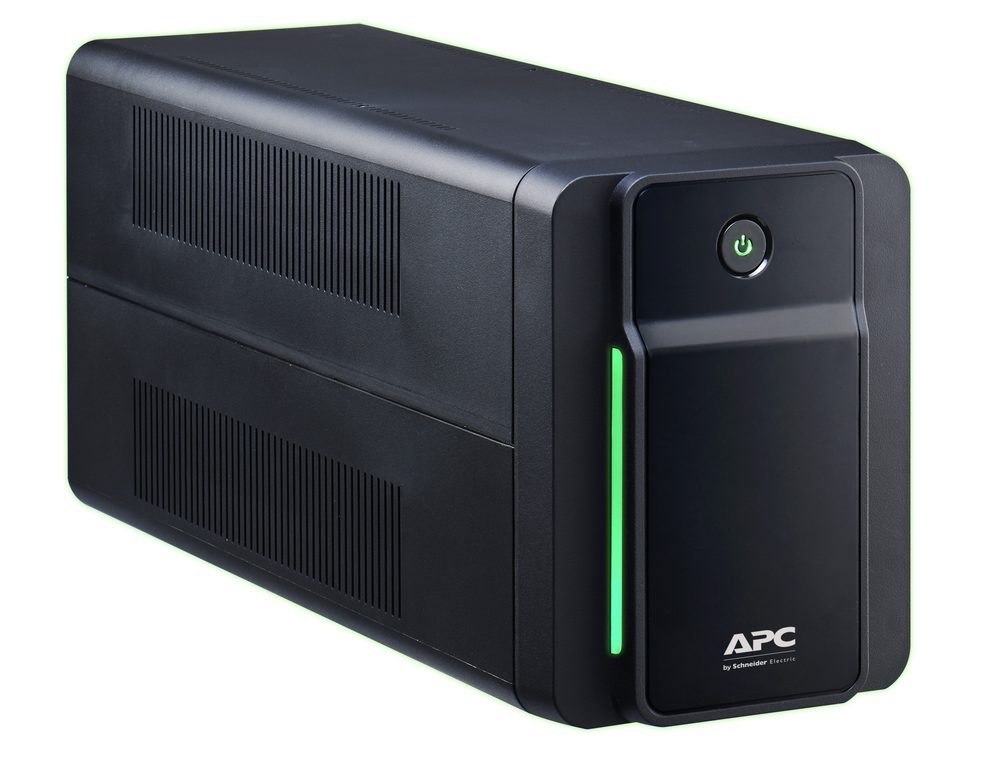 APC Backup UPS 950VA 520W UPS Tower Rack mount included: No Rack type: N/A Network card:No Battery:Yes Battery type: VRLA Warranty: 2 years repair or replace Notes: Line Interactive