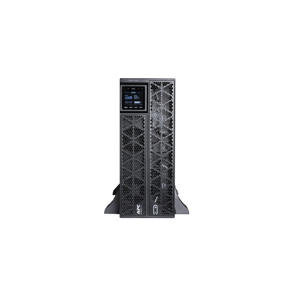 APC Smart Online SRTG 5000VA/ 5KVA 5000W UPS Tower/Rack  Rack Mount included: No Rack type: 4U Network card:Yes Battery:Yes Battery type: VRLA Warranty: 3 Years on UPS; 2 Years for Battery Notes: Rail Kit SRTGRK1 Sold Separately