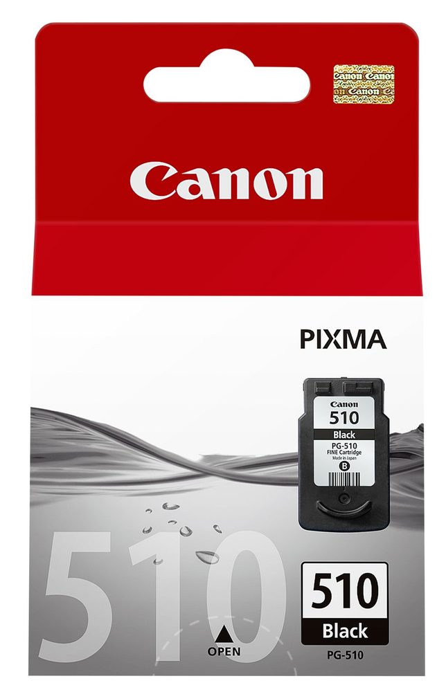 Canon-Ink-PG-510 BK- IP2700/ MP230/ MP240/ MP250/ MP270/ MP280/ MP230/ MX320/ MX330/ MX340/ MX350 / MX360 / MX410 / MX420- Yield 220