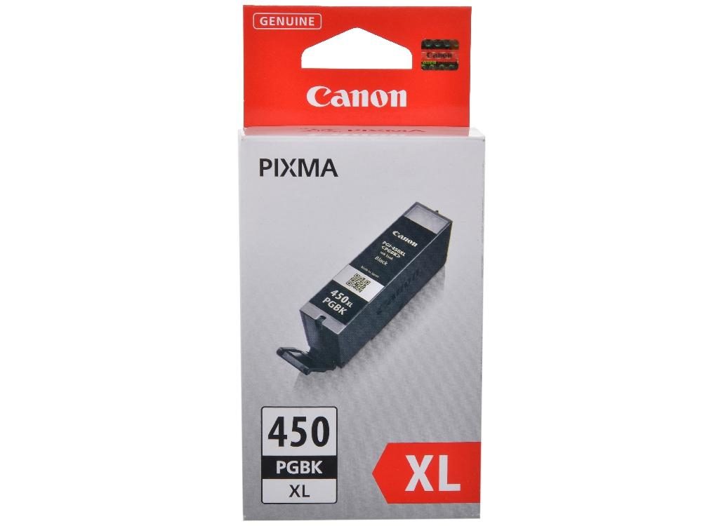 Canon-Ink-PGI-450 XL PGBK-iP7240/ MG5440/ MG5540/MG5640/ MG6340/MG7140/MG7540/ MX924/ IX6840/ iP8740- Yield 500