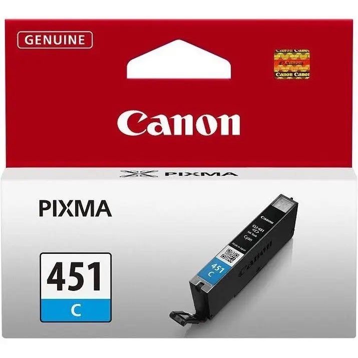 Canon-Ink-CLI-451 C-iP7240/ MG5440/ MG5540/MG5640/ MG6340/MG7140/MG7540/ MX924/ IX6840/ iP8740- Yield 332