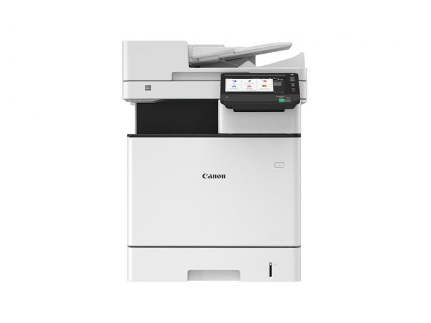 Canon Functions: Canon Wi-Fi -YES, Colour Laser All-In-One, Copy, Print, Scan and Fax Print Speed 38ppm, Print Resolution 1200 x 1200 dpi, Recommended Monthly Print Volume 2,000 pages per month, Duty Cycle Max. 80,000 pages per month, Memory 2GB, Processor Speed 1.6GHz x 2