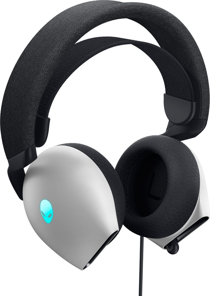 Dell AlienWare Wired Gaming Headset -Product Type: Headset - wired - USB, 3.5 mm jack, Earpad Material: Memory foam, breathable fabric (LunaLight).