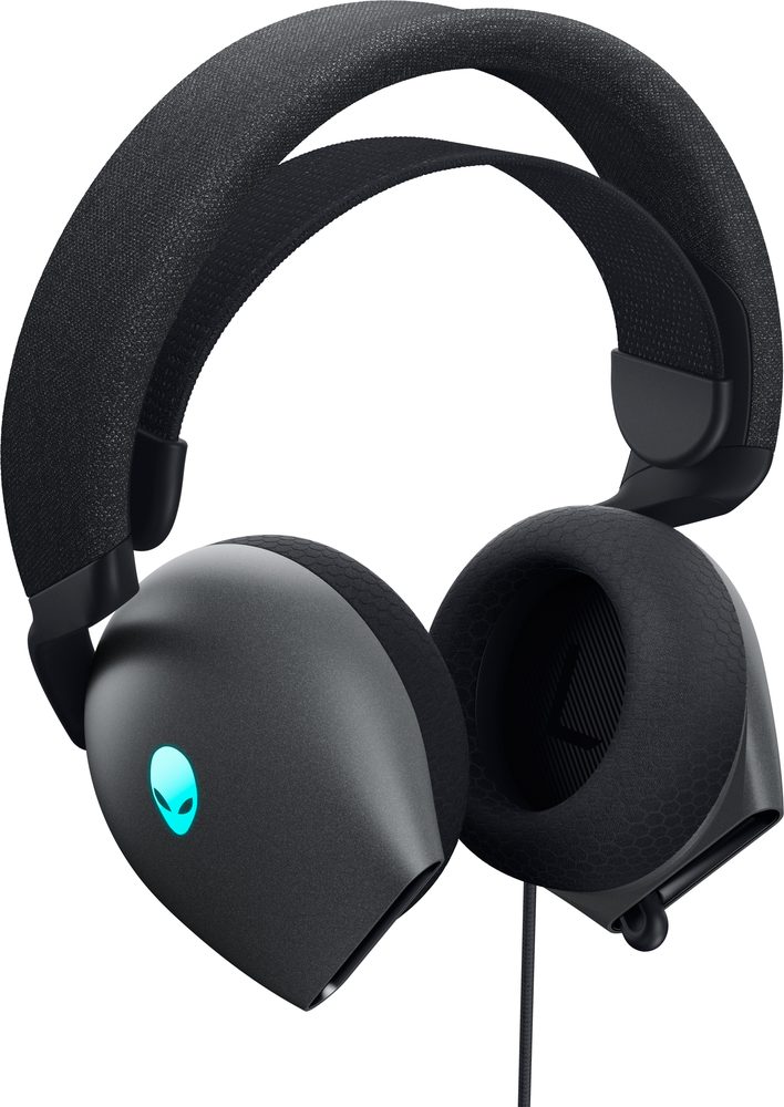 Dell AlienWare Wired Gaming Headset -Product Type: Headset - wired - USB, 3.5 mm jack, Earpad Material: Memory foam, breathable fabric.