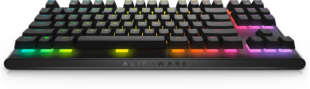 Dell  AlienWare Tenkeyless Gaming Keyboard - Device Type: Keyboard - US-English Layout, Backlit: AlienFX RGB / 16.8 million colours, Yes Adjustable Height,