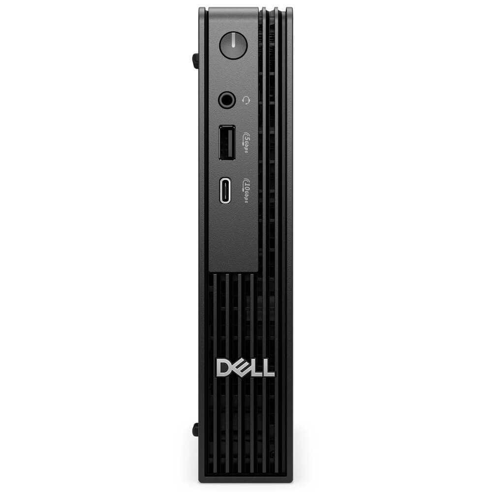 Dell Pro Micro QCM1250 Intel Core Ultra 5 235T (13 TOPS NPU, 14 cores, up to 5.0GHz), 16 GB: 1 x 16 GB, DDR5, up to 5600 MT/s, non-ECC, 512 GB, SSD, Intel Wi-Fi 6E AX211, 2x2, 802.11ax, Bluetooth wireless card, internal antenna, Dell Wired Keyboard - KB216 - US International (QWERTY) - Black, Dell Wired Mouse - MS116 - Black, Windows 11 Pro, 3 Year ProSupport Warranty