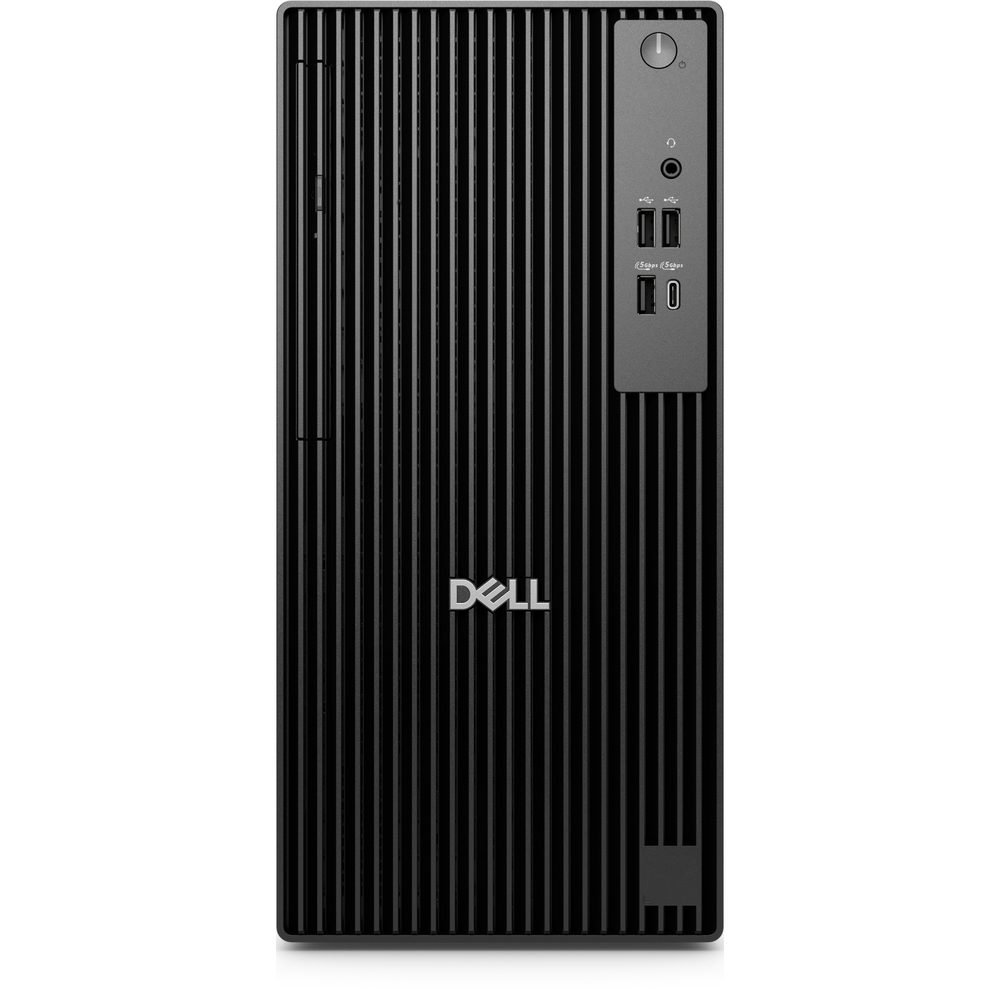 Dell Pro Tower QCT1250 Intel Core Ultra 7 265 (30MB, 20C up to 5.3 GHz), 8GB (1x8GB) 5600MT/s DDR5, 512GB SSD TLC, Integrated Graphics, Dell KB216 Multimedia USB Keyboard, No Mouse Included, 180W Power Supply Unit, Windows 11 Pro, 3 Year ProSupport Warranty