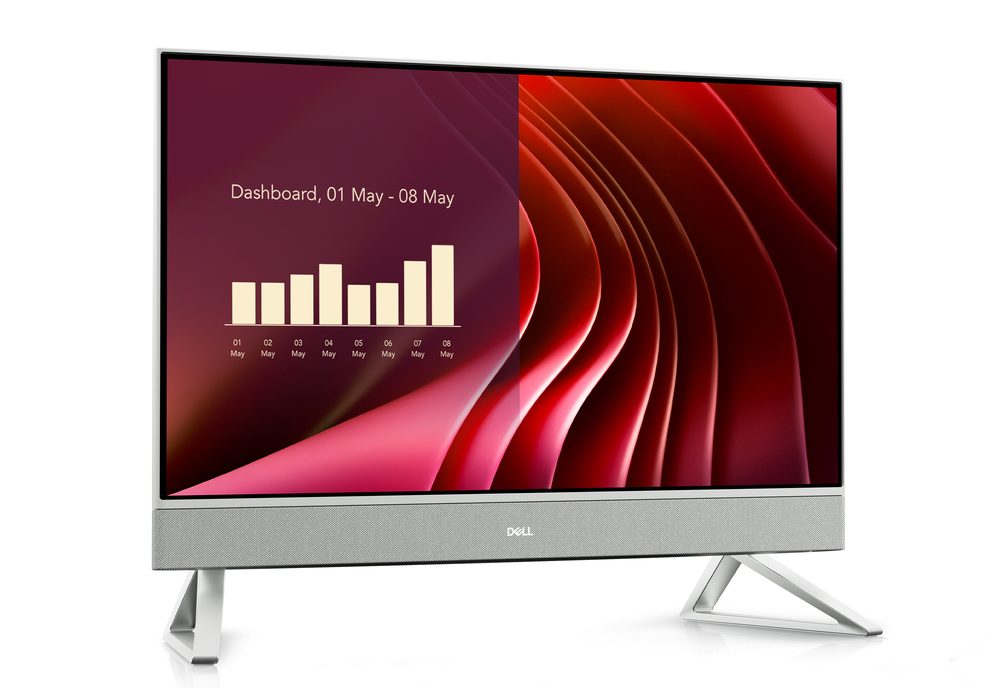 Dell 24 AIO EC24250 25/06/2025:Intel Core 7-150U (12MB cache, up to 5.4 GHz), 23.8" FHD (1920x1080) Antiglare, 16GB (2x8GB) 5200MT/s DDR5, 1TB SSD PCIe NVMe M.2, Intel Graphics Xe, Camera & Microphone 5MP IR Tilt Cam,Intel Dual Band Wireless AX211+ Bluetooth, Dell KM5221W Wireless Keyboard and Mouse, Power Supply 90W, Operating System Windows 11 Pro, Service 3 Year ProSupport, Colour Pearl White
