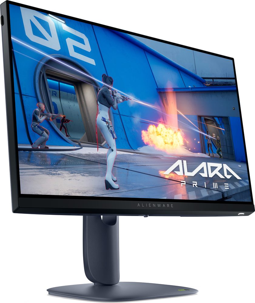 Dell AlienWare 25 320Hz Gaming Monitor  Resolution / Refresh Rate: 1920 x 1080, 320 Hz, Stand Adjustments: Tilt, Pivot, Height, Swivel, 3 Year Advance Exchange.