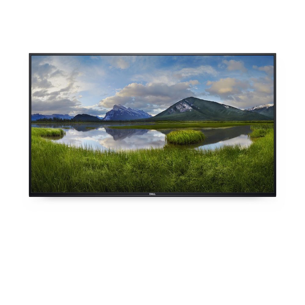 Dell 55 4K Conference Room Monitor - P5525QC 1 x DP 1.4 (supports 2 x Display 4k@60Hz with DSC), 1 x DP Out (support MST), 1 x USB Type-C upstream (Alternate mode with DisplayPort 1.4, Power Delivery PD up to 90W), 1 x USB Type-C 3.2 Gen 1 (5 Gbps) downstream (15 W), 2 x HDMI 2.0, 2 x USB-A 3.2 Gen 1 (5 Gbps) downstream, 1 x USB-B 3.2 Gen 1 (5 Gbps) upstream, 1 x Analog 2.0 audio line out (3.5 mm jack), 1 x RJ45, 1 x RS232
