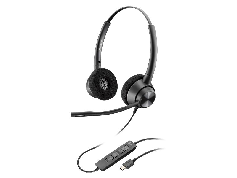HP Poly EncorePro 320 Stereo USB-C Headset TAA