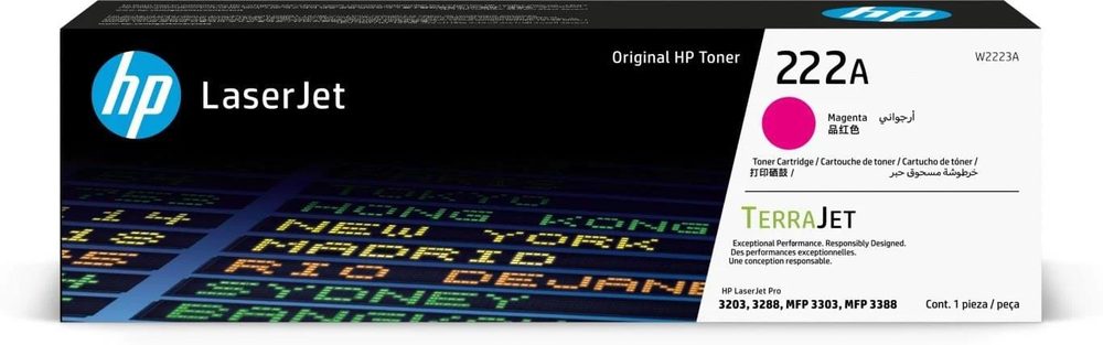 HP 222A Magenta Original LaserJet Toner Cartridge