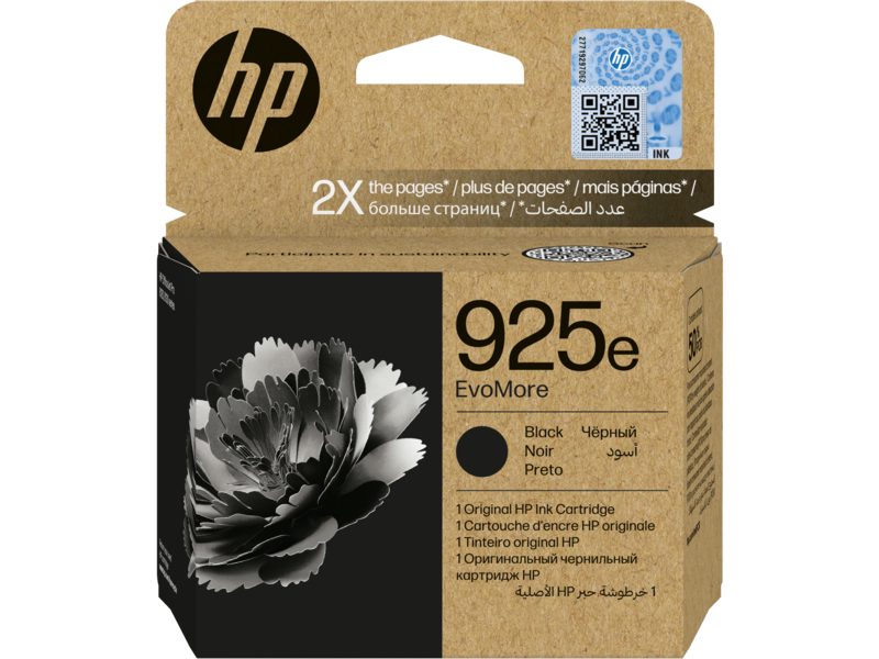 HP 925e EvoMore Black Original Ink Cartridge