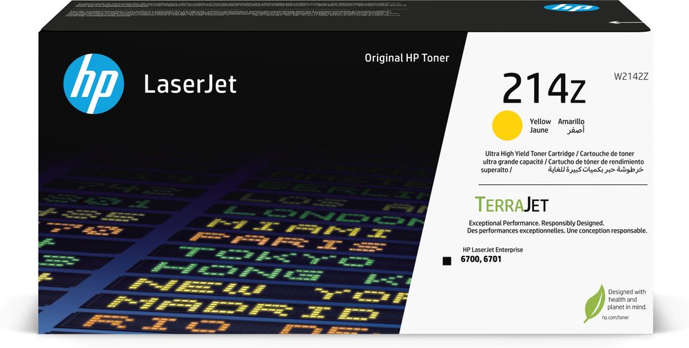 HP 214Z Yellow Original LaserJet Toner Cartridge