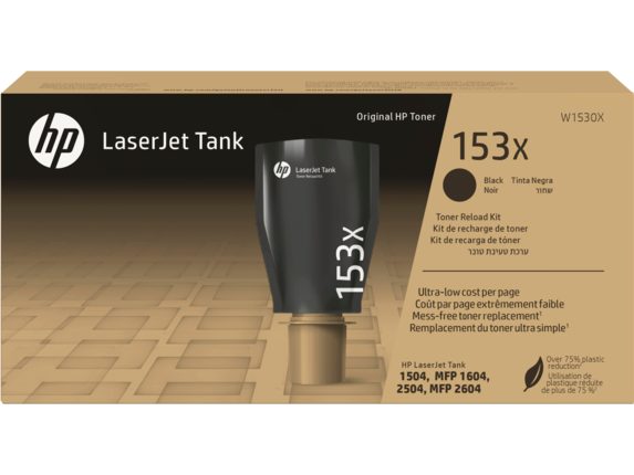 HP 153X Black Original LaserJet Tank Toner Reload Kit