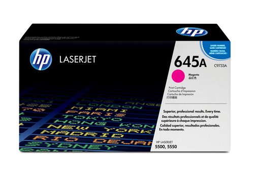 Hp 645A Clj 5500 Magenta Print Cartridge