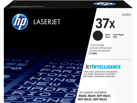 HP 37X High Yield Black Original LaserJet Toner