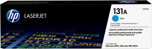 HP 131A Cyan LaserJet Toner Cartridge for HP LaserJet Pro 200 Color M251/Color MFP M276 Ssries - New