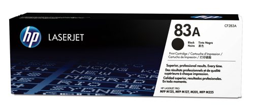 Hp 83A Black Laserjet Toner Cartridge