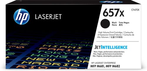 HP 657X High Yield Black Original LaserJet Toner