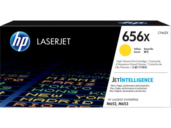 HP 656X High Yield Yellow Original LaserJet Toner