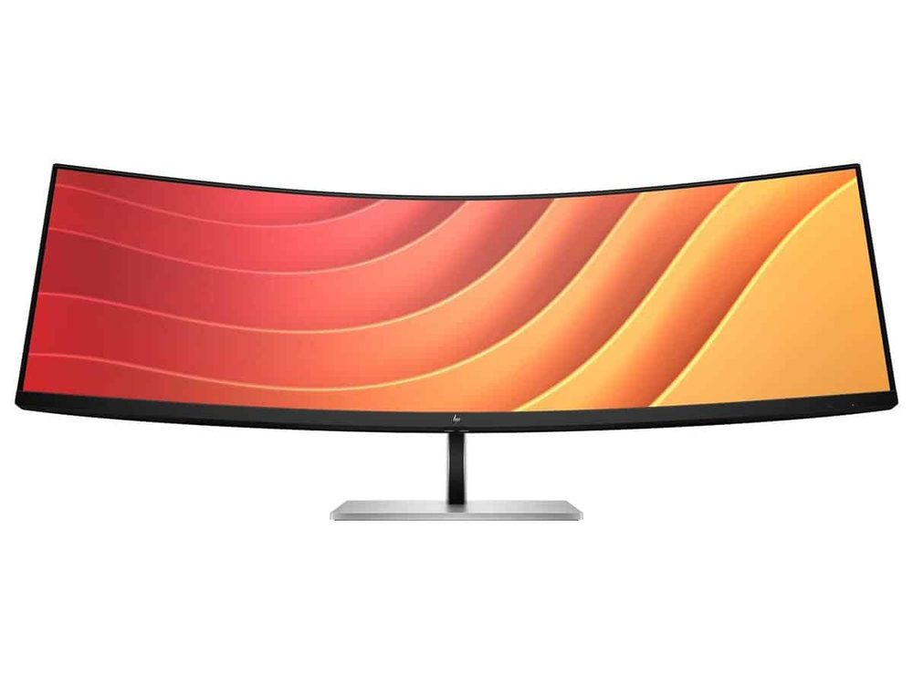 HP E45c G5 DQHD Curved Monitor 250 nits-  Docking monitor DisplayPort, HDMI and USB Type-C - 1 RJ-45 (10/100/1000 Mbps) - Ambient light sensor; AMD FreeSync Premium - Built-in speakers - 2 USB Type-C - 4 SuperSpeed USB Type-A 5Gbps signaling rate