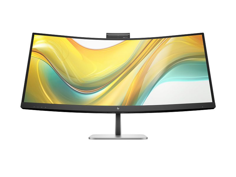 HP Series 5 Pro 34 inch WQHD USB-C Conferencing Monitor - 534pm / 34" WQHD (3440 x 1440) 400 nits - 1 DisplayPort 1.4 - RJ-45 - HDMI and USB Type-C - down-ring speakers - 3 USB Type-A 5Gbps signaling rate (1 charging) - 1 USB Type-C 5Gbps signaling rate (Up to 15W USB Power Delivery) - 1 USB Type-C 5Gbps signaling rate (Up to 100W USB Power Delivery, Alt Mode DisplayPort 1.4) - USB-B