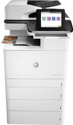 HP LaserJet Enterprise 700 colour MFP M776z - Print, Copy, Scan,Fax, digital send, easy access USB, 5-20 Users, Print up to 46 ppm Black & 46 ppm color, Duplex, 100 sheet multi-purpose tray; 2 x 550 sheet paper trays and stand, 600x600 dpi,built-in Embedded Wi-Fi with Dual band Wireless Station and Wi-Fi Direct functionality Pocket (HIP Pocket) 2 Internal USB 2.0 Host, HP ePrint, Apple AirPrint