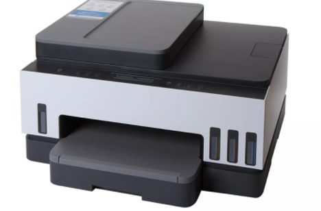 HP Smart Tank 750-Print, Scan; Copy-up to: 15/9 ppm; Automatic Duplex; 250-Sheets Close Tray; 100-Sheet Output Tray; Dual-band Wi-Fi with Self-heal; 2 Contextual Display with ID Copy; Low-on-ink Sensor; 30,000 Warranty Pages; 25% RCP; EPEA ; Blue Angel; Energy Star
