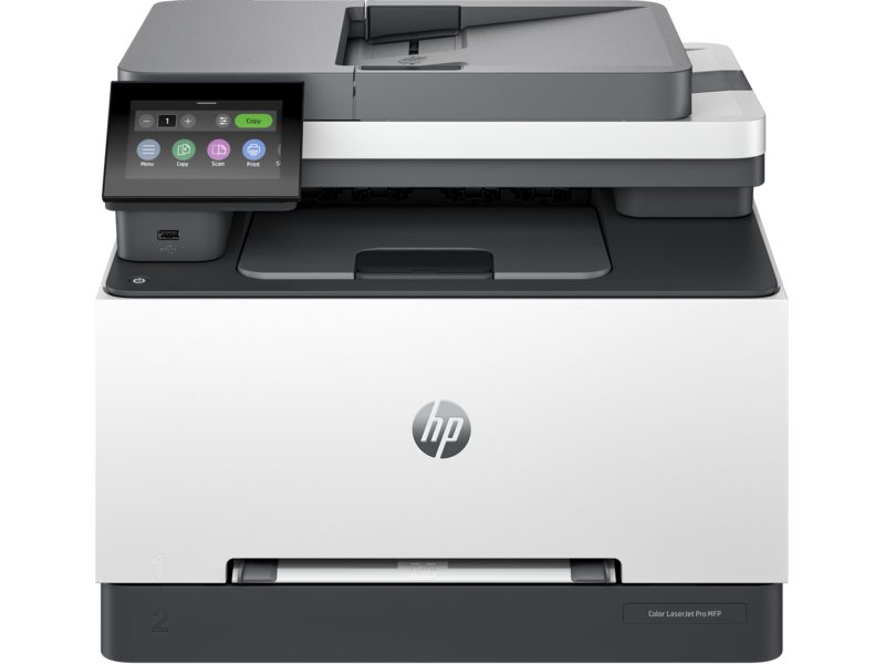 HP Color LaserJet Pro MFP 3303fdw. Functions: Print, copy, scan, fax. Print technology: Laser. Print speed: Up to 25 ppm Black (A4, normal); Up to 25 ppm Colour (A4, normal); Up to 15 ipm Black (A4, duplex); Up to 15 ipm Colour (A4, duplex). Print resolution: Up to 600 x 600 dpi Black (best); Up to 600 x 600 dpi Colour (best). Monthly duty cycle: Up to 40,000 pages A4; Recommended monthly page volume: 150 to 2,500. Duplex printing