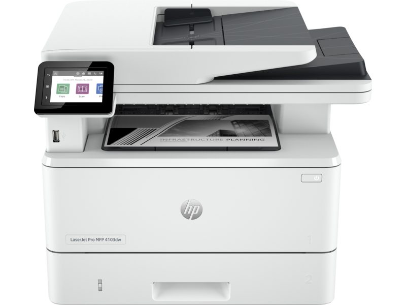 HP LaserJet Pro 4103dw MFP Mono Printer
