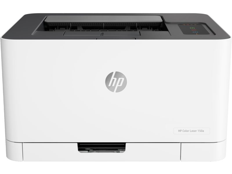 HP Colour Laser 150A. Functions: Print. Print technology: Laser. Print speed: Up to 18 ppm Black(A4, normal); Up to 4 ppm colour(A4, normal). Print resolution: 600 x 600 dpi 4 bits black (best); 600 x 600 dpi 4 bits colour(best). Monthly duty cycle: Up to 20,000 pages A4; Recommended monthly page volume: 100 to 500. Duplex printing: Manual (driver support provided). Processor speed: 400 MHz. Standard: Hi-Speed USB 2.0 port. Wireless: No. Number of paper trays: Standard: 1