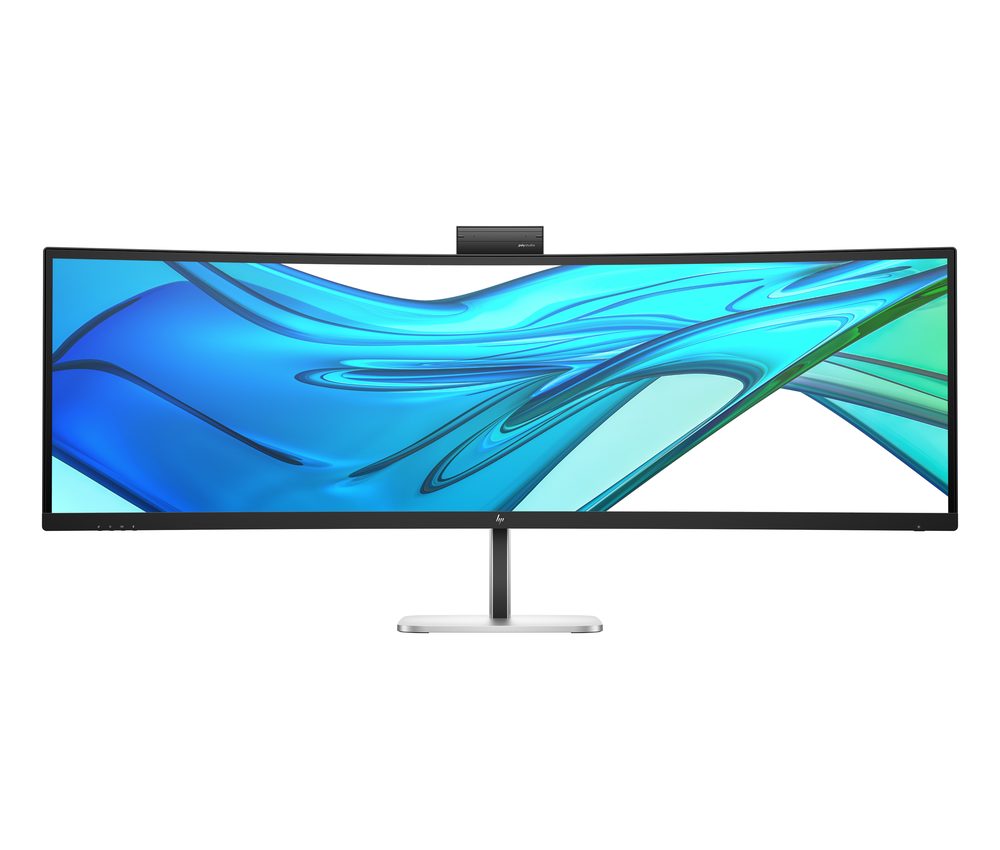 HP Series 5 Pro 49" DQHD Conf Monitor - DisplayPort, HDMI and USB Type-C- 1 RJ-45 (10/100/1000 Mbps) - Ambient light sensor, AMD FreeSync Premium - Built-in speakers - 2 USB Type-C - 4 SuperSpeed USB Type-A 5Gbps Signaling Rate