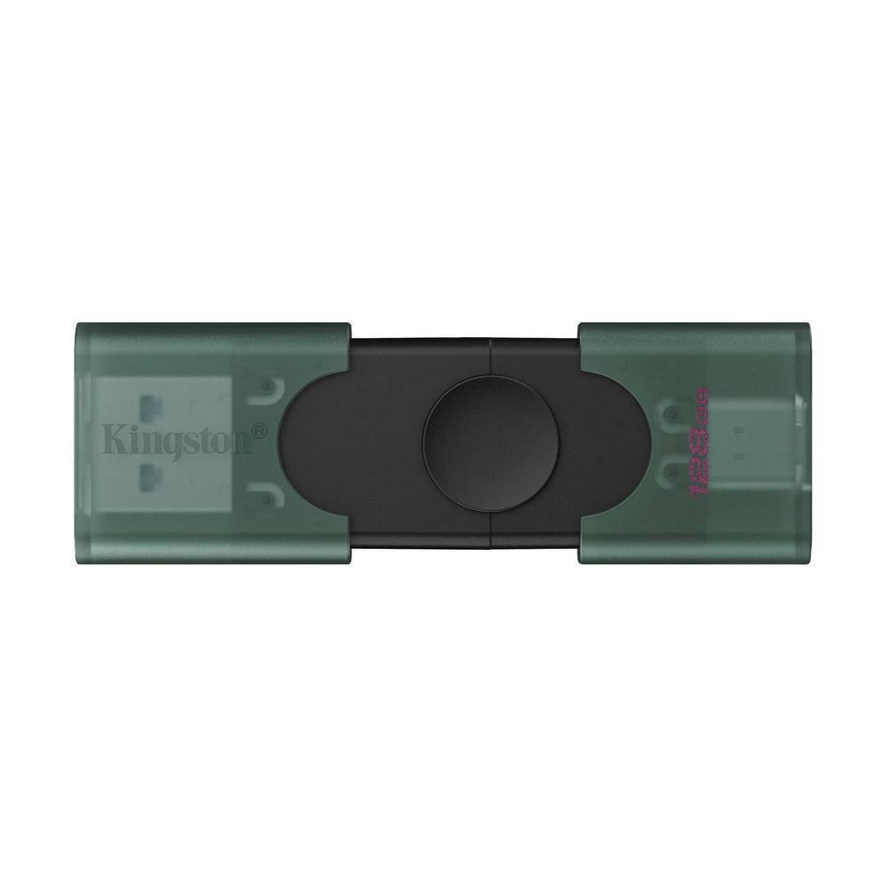 Kingston 128GB USB-A + USB-C 3.2 Gen 1 DataTraveler DuoG2