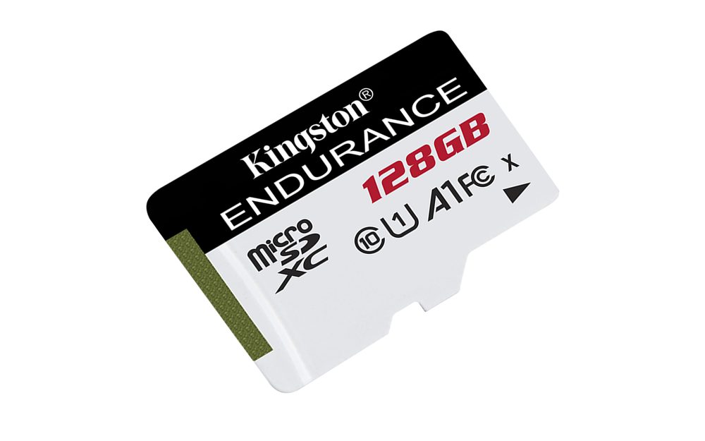 Kingston 128GB microSDXC Endurance 95R/45W C10 A1 UHS-I Card Only