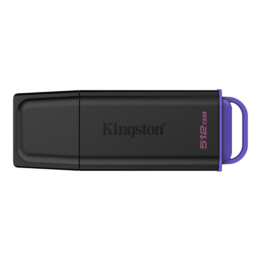 Kingston 512GB Portable USB 3.2 Gen 1 DataTraveler Exodia Black/Purple