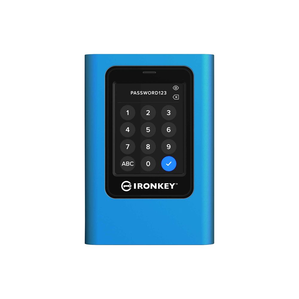 Kingston 3840GB IronKey Vault Privacy 80 XTS-AES 256-bit Encrypted External SSD