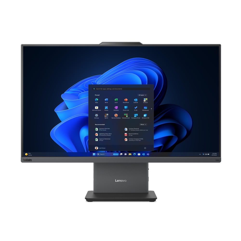 Lenovo Neo 50a-24 G6,23.8" Non-Touch,23.8FHD AG 250N,U5-226V,16GB DDR5, 512GB SSD M.2 2280 NVMe G4, Integrated, Windows 11 Pro 64, 5MP Cam & Dual Mic, RTL8852BE 2x2AX+Bluetooth, Monitor Stand, Internal Speaker, 90W Adapter, Wireless US-ENG K&M, PUB_FRA/ARA/ENG, 1 Year Carry-in, HDMI-In+HDMI Out , 3 Year On-site